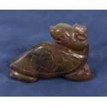 Q'ing dynasty chinese jade sacred turtle