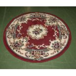 A round rug