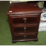 A bedside chest