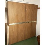 Two single wardrobes