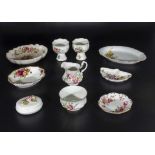 Ten pieces including Royal Doulton, Minton etc