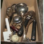 A small box of utensils