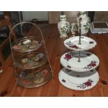 Two cake stands