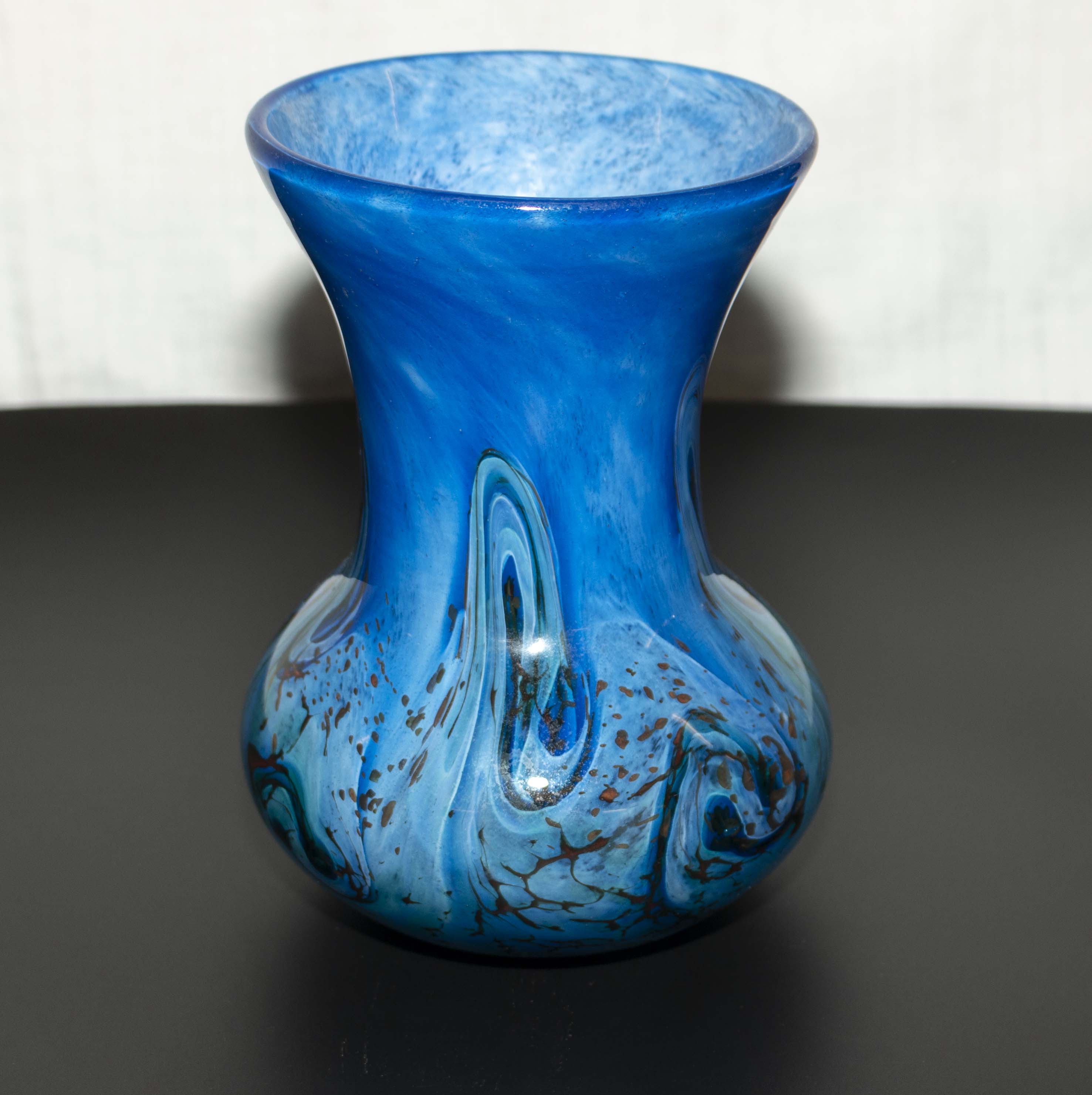 A Scottish Borders Art Glass vase