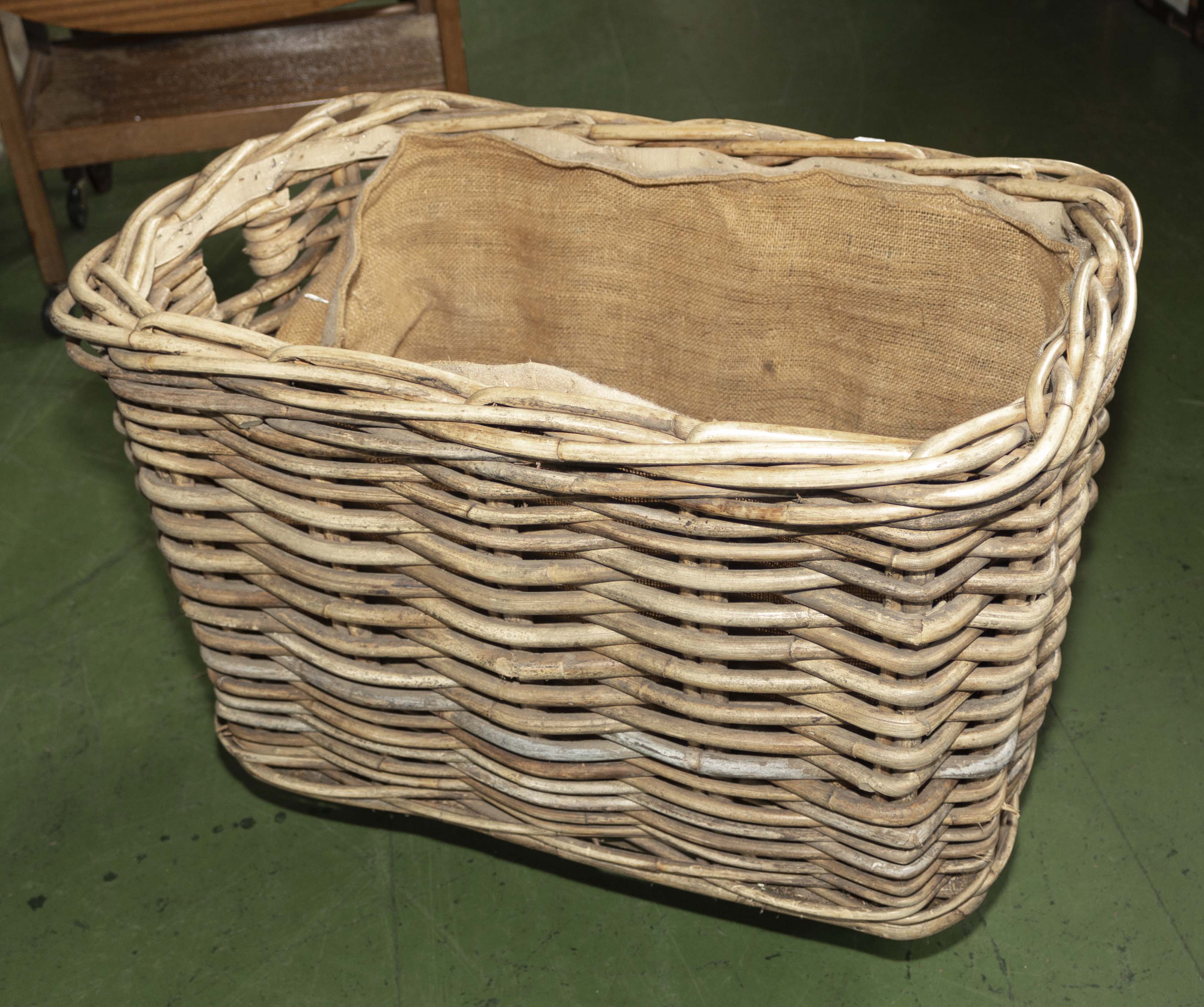A log basket
