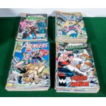 80 mixed comics DC, Marvel and others 1992