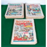 52 Vintage New Hotspur comics full year 1962