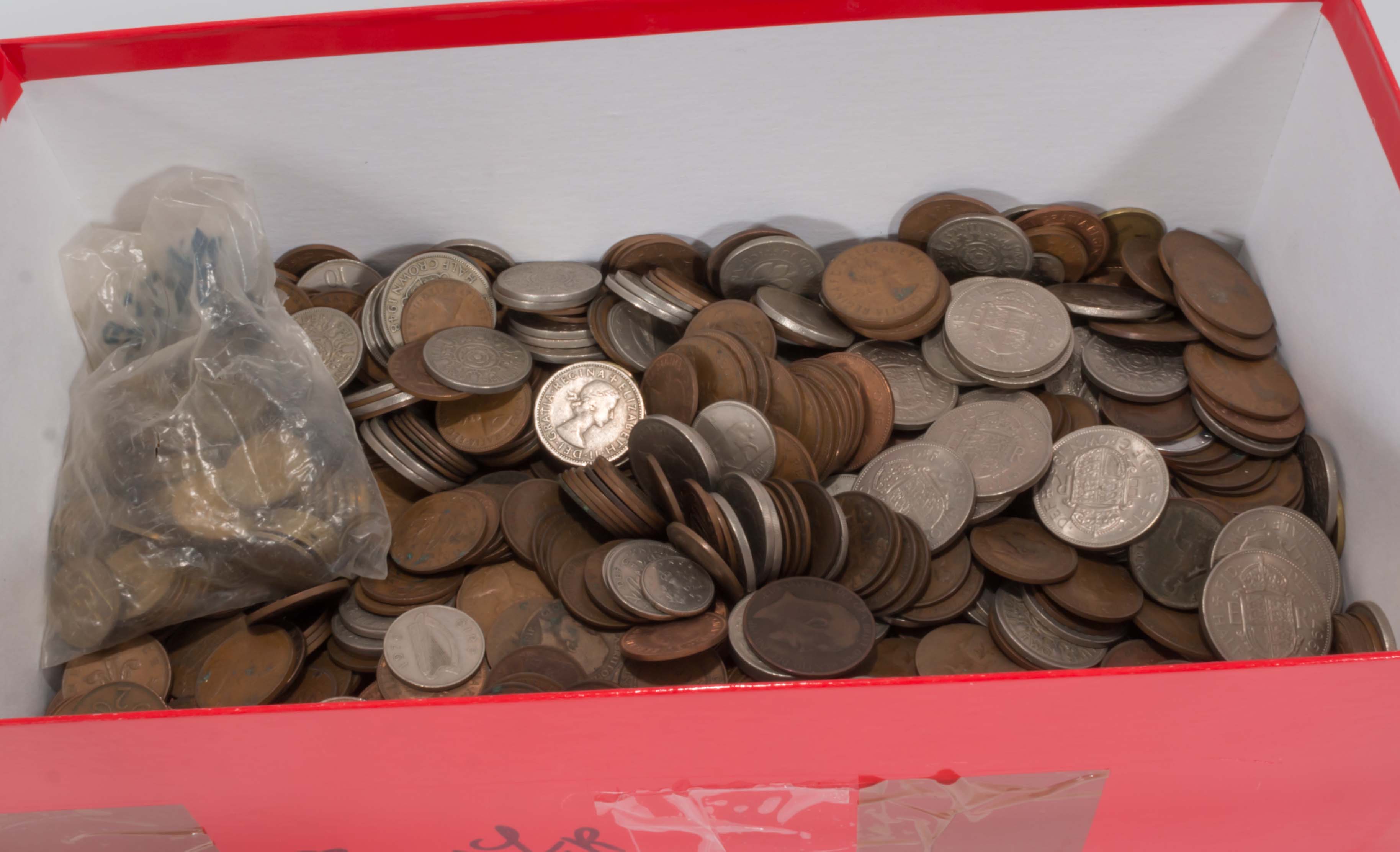 A quantity of coins