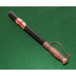 A vintage truncheon with St George emblem