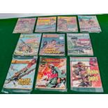 10 early Commando comics 227, 240, 255, 272, 283, 321, 323,324, 329, 330, 1960s