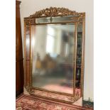 A large reproduction mirror