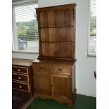 An oak dresser