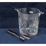 An Edinburgh crystal ice bucket