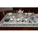 A collection of Portmeirion pottery table ware