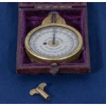 A cased chartometer by Morris of Birmingham