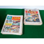 50 vintage Lion Comics 1963/1964