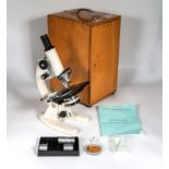 A Brunel microscope with case