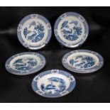 Nine Wood & Sons Yuan pottery plates