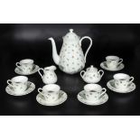 A Wedgwood Cascade coffee set