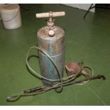 A vintage pressure spray