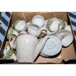 A part china coffee set