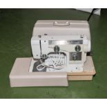 An electric sewing machine