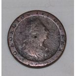 A George III 1797 cartwheel penny