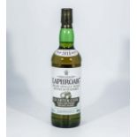 A bottle of Laphroaig single malt Scotch whisky 48% ABV