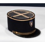 A replica French gendarme hat