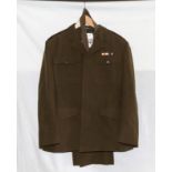 A mans No. 2 dress army uniform