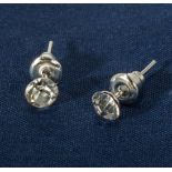 Crystal stud earrings