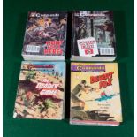 50 vintage Commando comics 1/- /50p