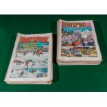 48 vintage Hotspur comics 1964