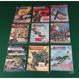 9 early Commando comics 1967 287/295