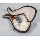 A Meerschaum pipe