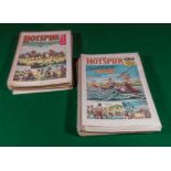 51 vintage Hotspur comics 1968