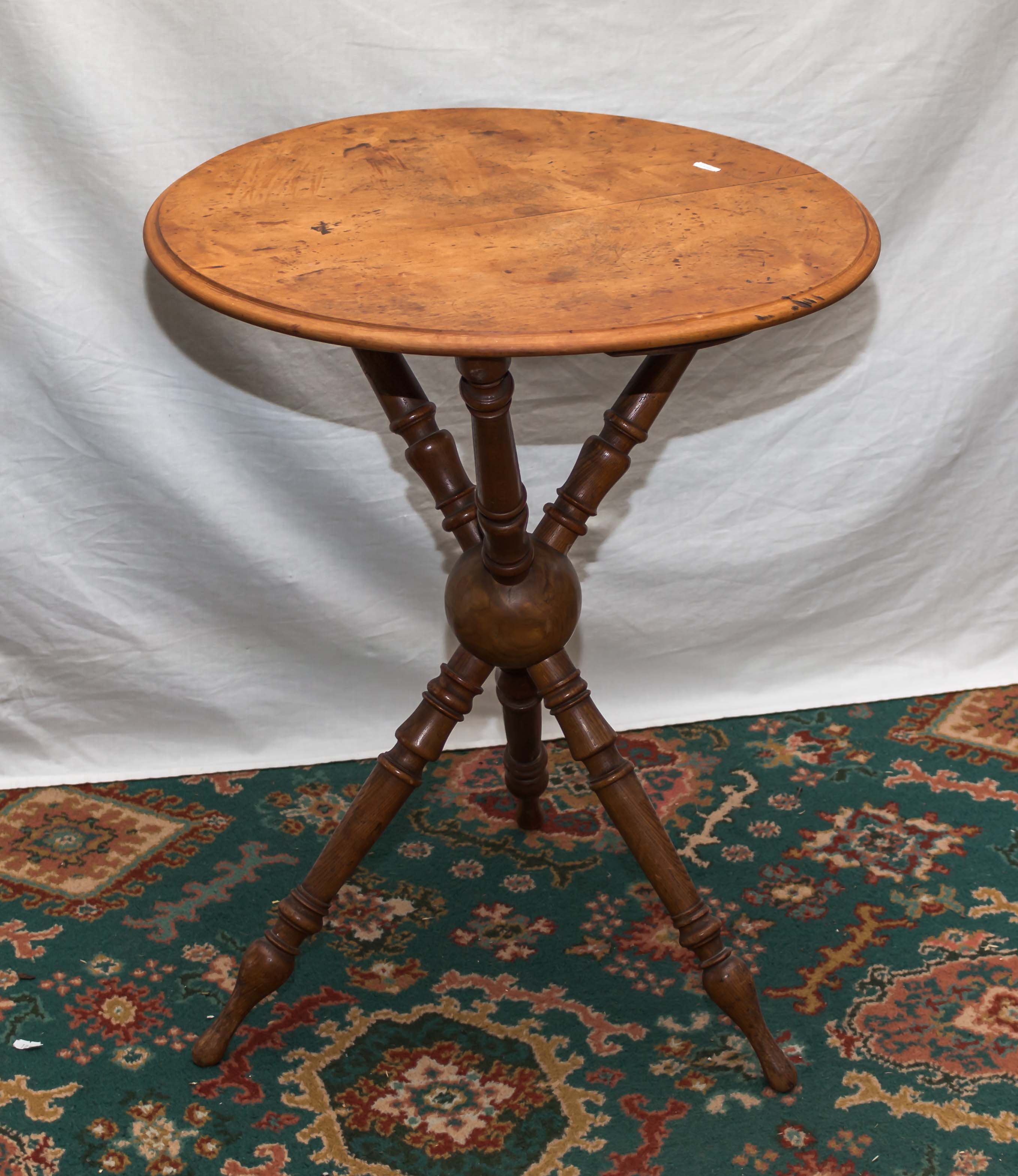 A small gypsy table