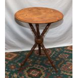 A small gypsy table
