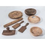 A mixed collection of 8 Treen items