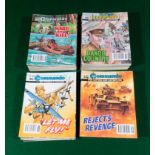 50 vintage Commando comics 40p/50p