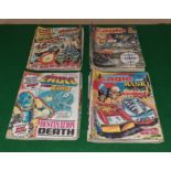 A selection of Eagle comics 1987/88