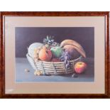 A framed print of a still life