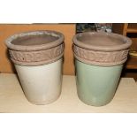 Two garden planters