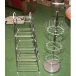 A pan stand and one other