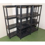 Five Storage Racks