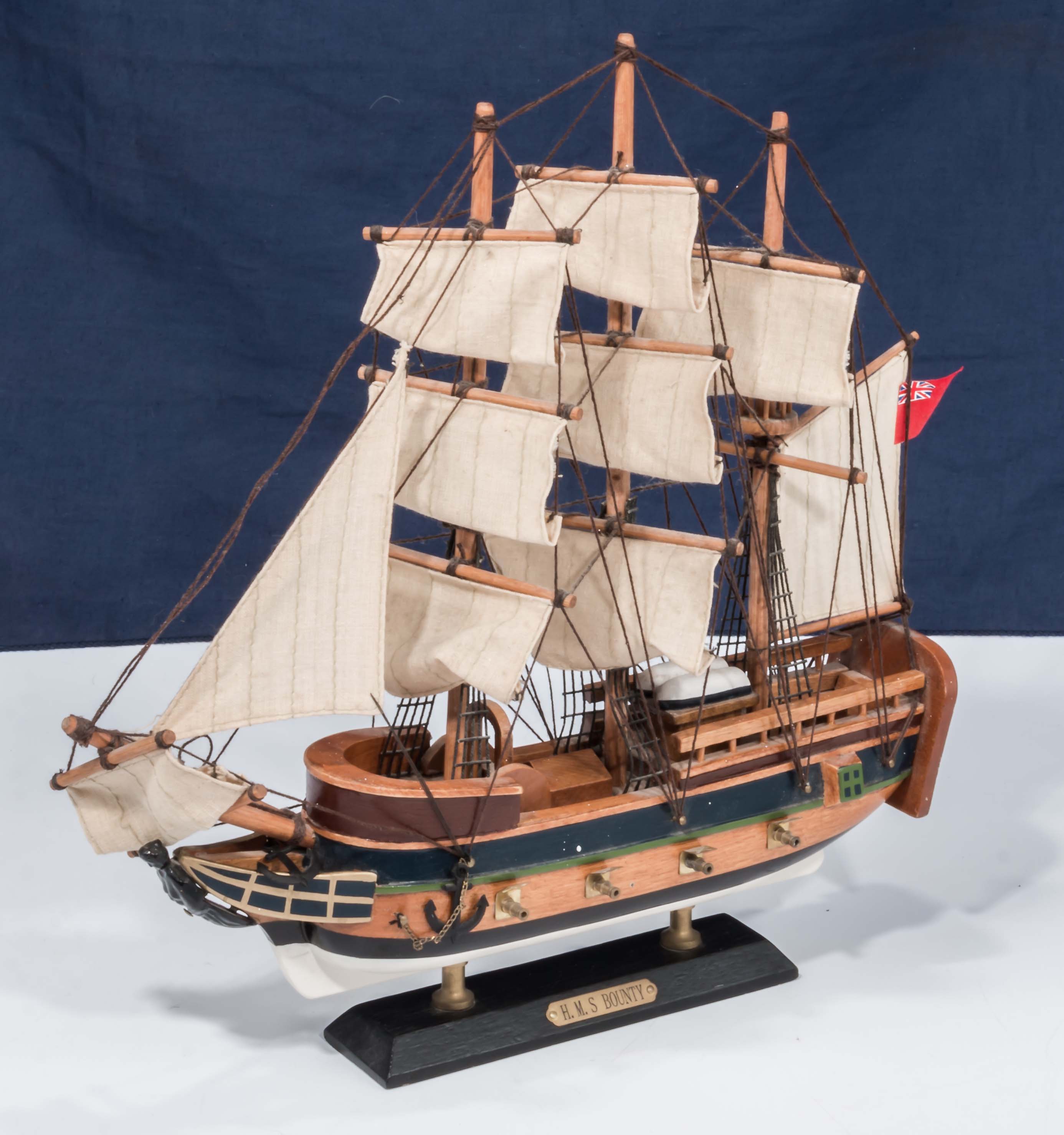 A model of H M S Bounty