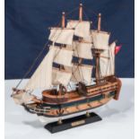 A model of H M S Bounty