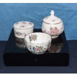 Three china trinket boxes