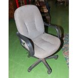 An office swivel chair