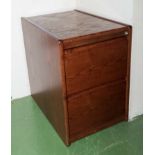 A small filing cabinet